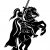 Ancient warrior on horseback.