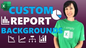 Custom Excel Dashboard Backgrounds