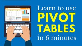 Learn Pivot Tables in 6 Minutes