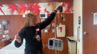 Chemotherapy Reverse Flush Method