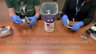 Nova StatStrip Glucose Meter and Xpress 2 Glucose Meter Cleaning