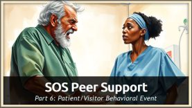 SOS Peer Support Part 6: Patient/Visitor Behavioral Event