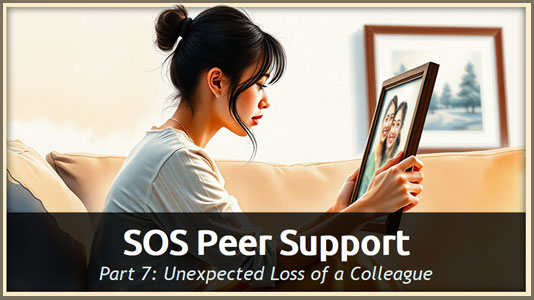 SOS Peer Support Part 7: Unexpected Loss of a Colleague