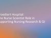 The Nurse Scientist Role in Supporting Nursing Research and QI