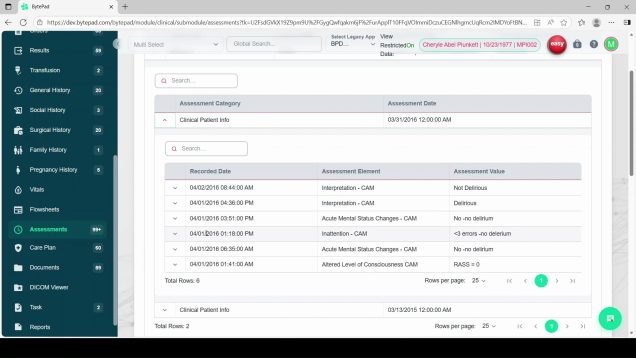 Byte Pad Clincal Training