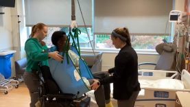 Ceiling Lift Return to Bed