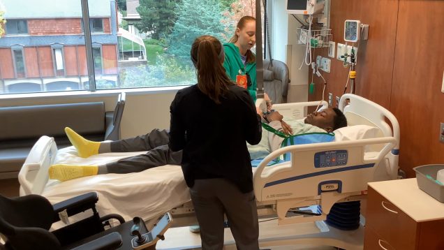 Ceiling Lift Transfer to Powerchair