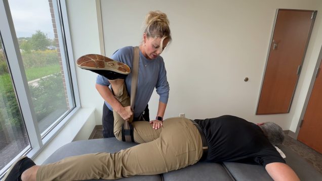 Anterior Hip Mobilization with Belt