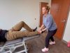 Hip Distraction Supine with Modifications for Handhold