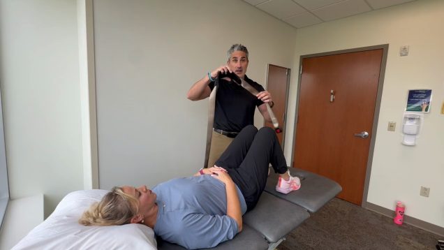 Inferior Lateral Hip Mobilization with Belt