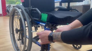 Adjusting and Adding Amputee Leg Rest